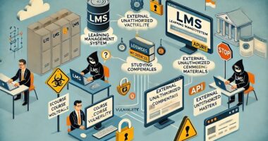 Ilustasi Pembajakan LMS