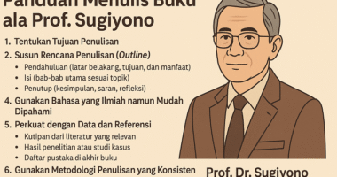 Tips menulis buku Prof Sugiono